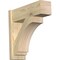 Ekena Millwork Imperial Block Rough Sawn Outlooker, Douglas Fir, 8"W x 24"D x 24"H OUT08X24X24IMP05RDF - alternate 1